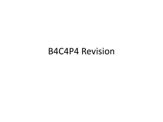 B4C4P4 Revision