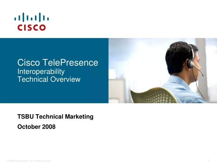 cisco telepresence interoperability technical overview