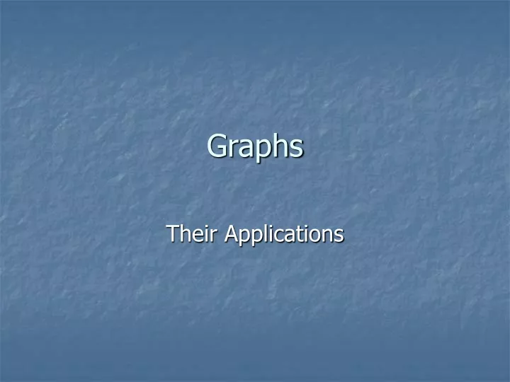 graphs