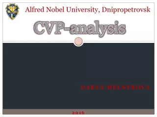 CVP-analysis