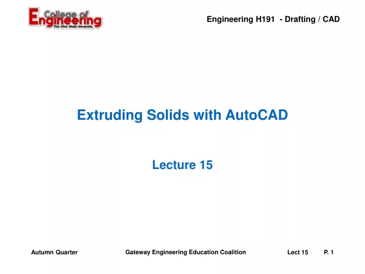 extruding solids with autocad