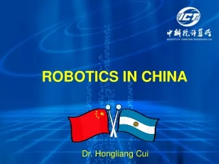 ROBOTICS IN CHINA