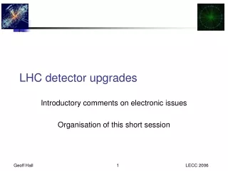LHC detector upgrades