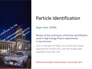 Particle Identification