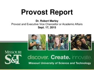 Provost Report