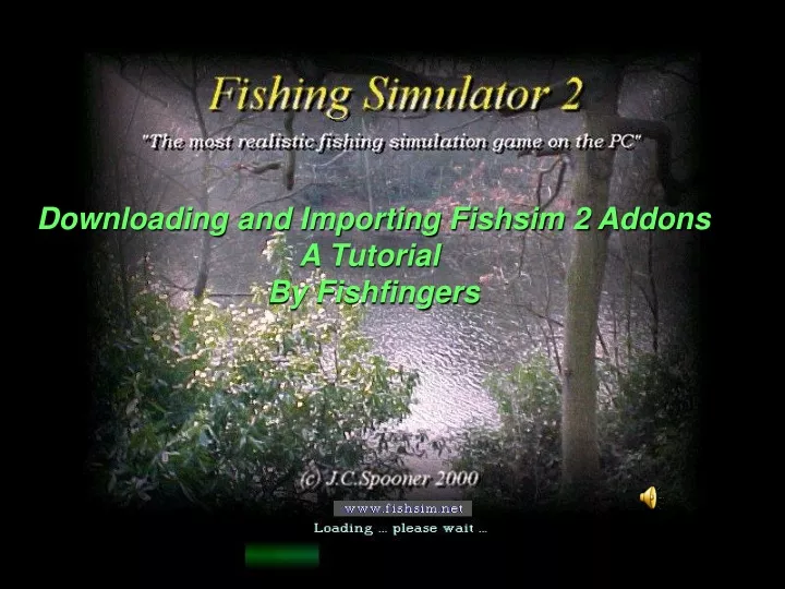 downloading and importing fishsim 2 addons