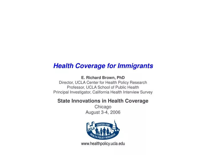 health coverage for immigrants