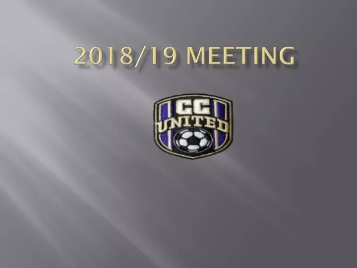 2018 19 meeting