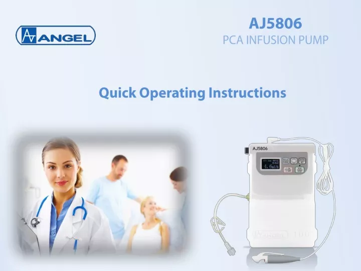 aj5806 pca infusion pump