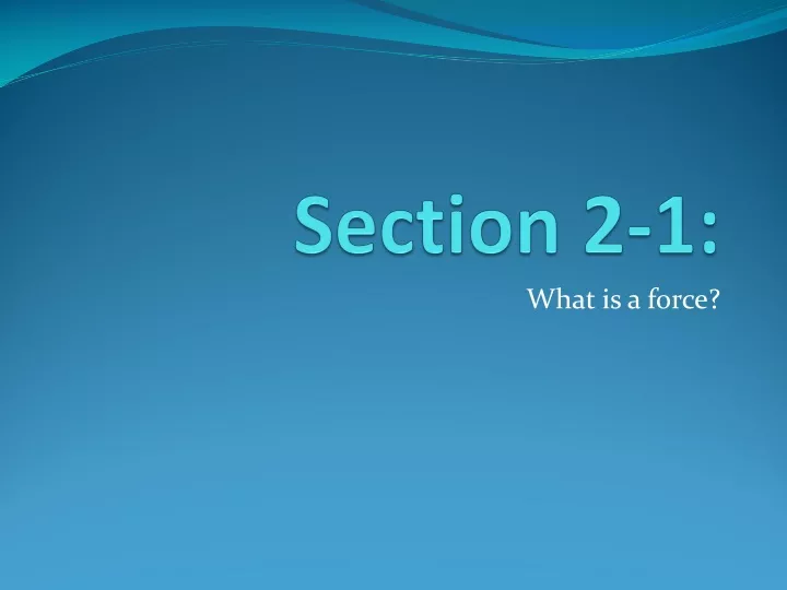 section 2 1