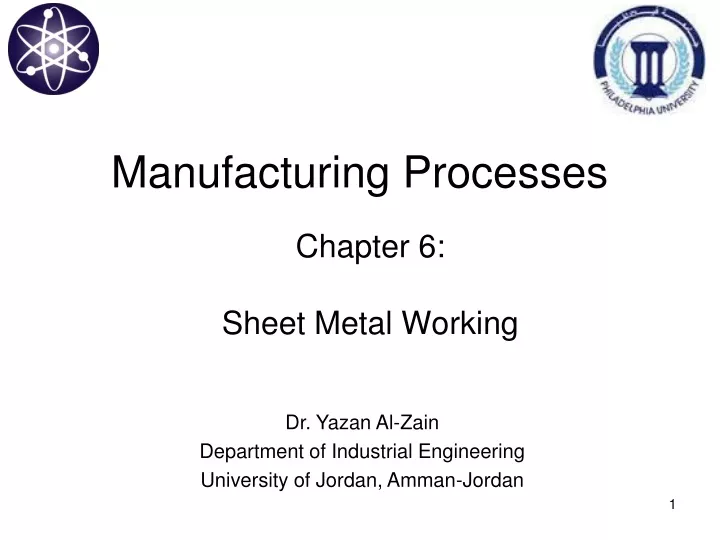 manufacturing processes