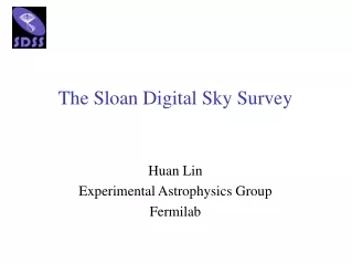 The Sloan Digital Sky Survey