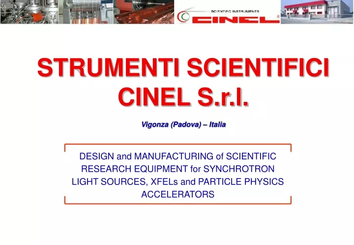 strumenti scientifici cinel s r l vigonza padova