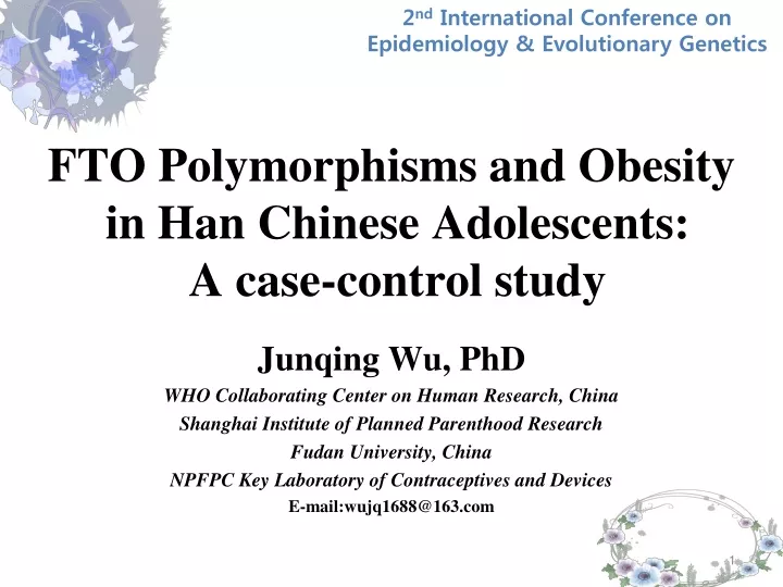 fto polymorphisms and obesity in han chinese adolescents a case control study