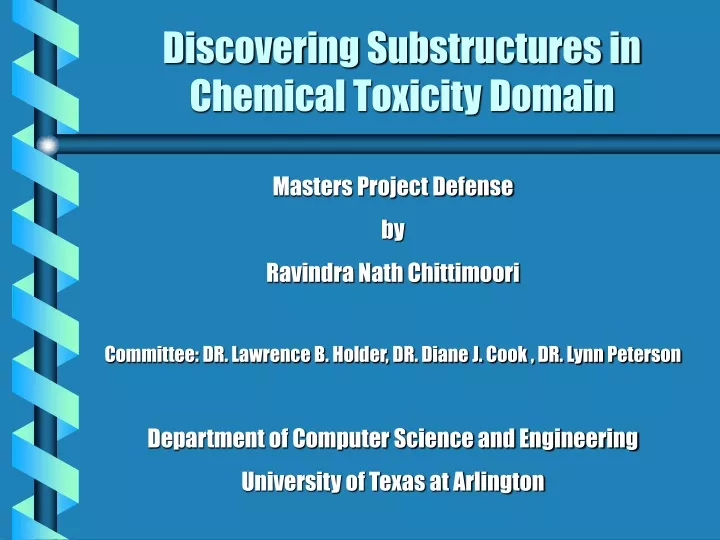 discovering substructures in chemical toxicity domain