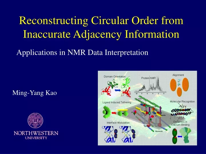 reconstructing circular order from inaccurate adjacency information