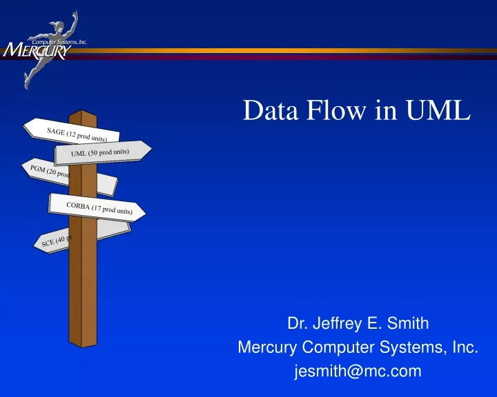 data flow in uml