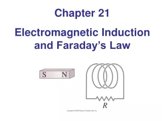 Chapter 21 Electromagnetic Induction and Faraday’s Law