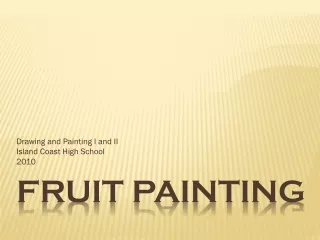 Fruit Painting