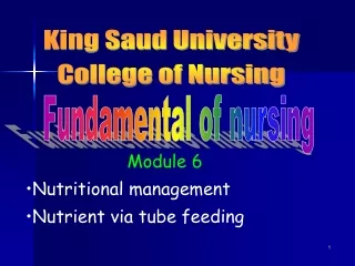 Fundamental of nursing