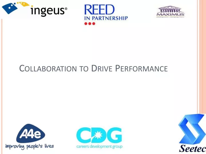 collaboration to drive performance