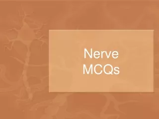Nerve MCQs