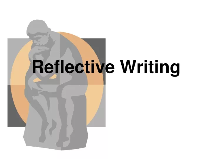 reflective writing