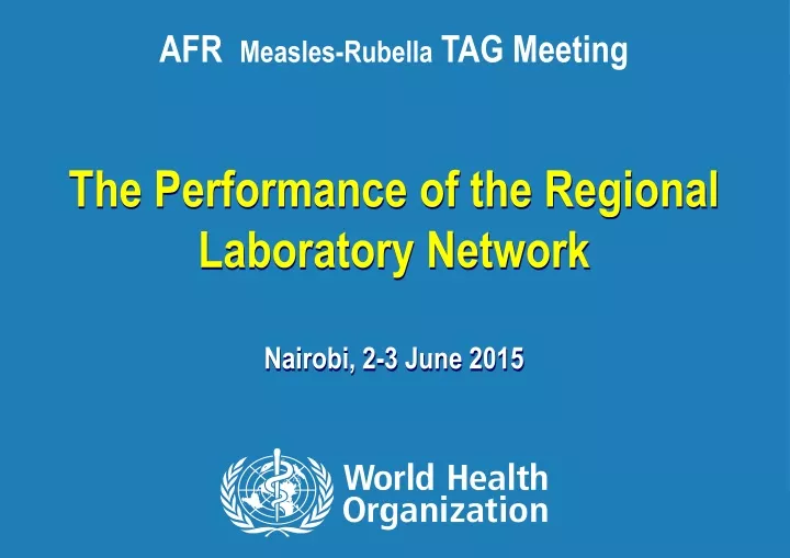 afr measles rubella tag meeting