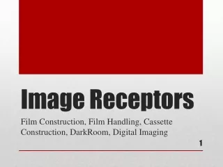Image Receptors