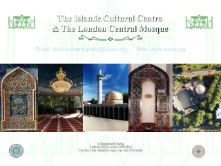 The Islamic Cultural Centre  The London Central Mosque &amp;