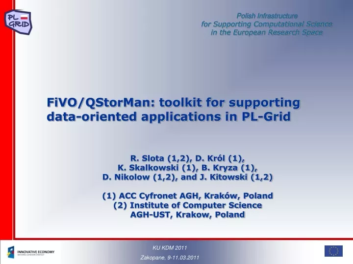 fivo qstorman toolkit for supporting data