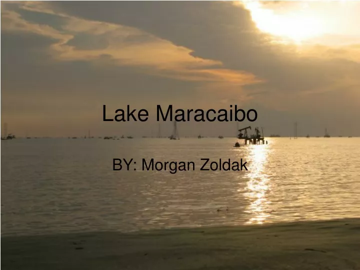 lake maracaibo