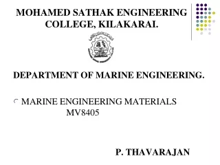 MOHAMED SATHAK ENGINEERING COLLEGE, KILAKARAI.