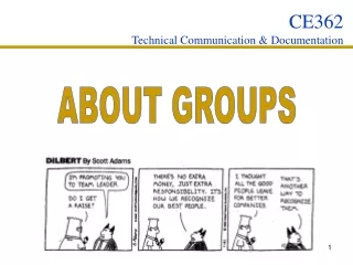 CE362 Technical Communication &amp; Documentation