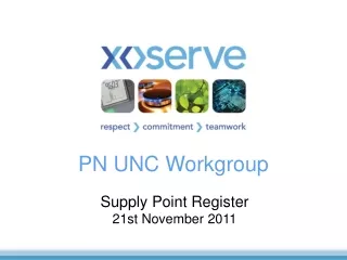 PN UNC Workgroup
