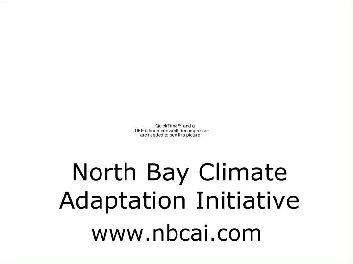 north bay climate adaptation initiative