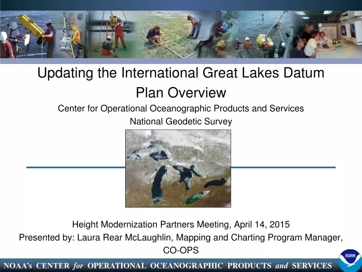 updating the international great lakes datum plan
