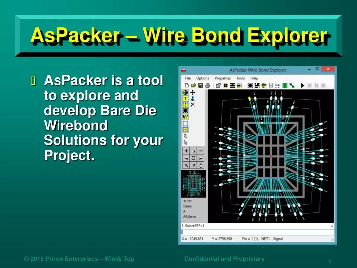 aspacker wire bond explorer