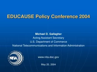 educause policy conference 2004