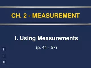 CH. 2 - MEASUREMENT