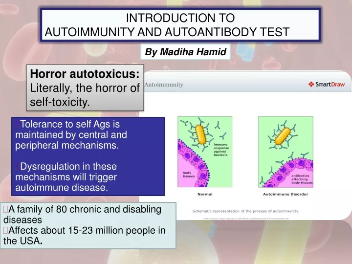 introduction to autoimmunity and autoantibody test