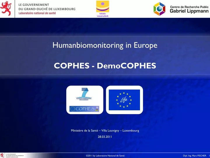humanbiomonitoring in europe cophes democophes