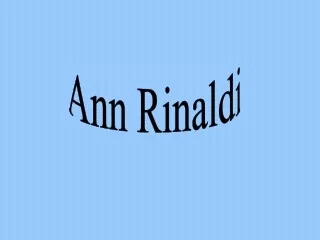 Ann Rinaldi