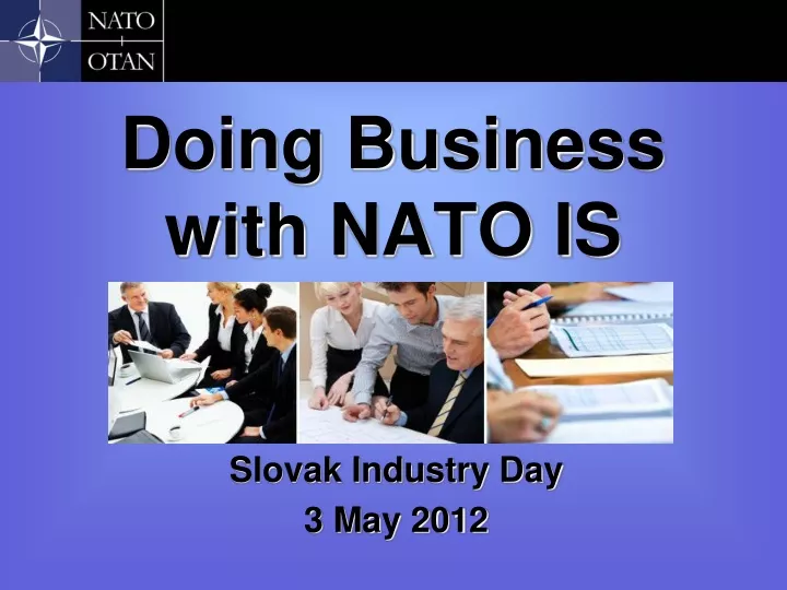 doing business with nato is