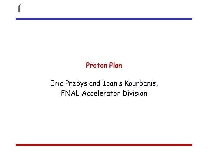 proton plan