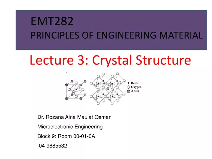 emt282 principles of engineering material