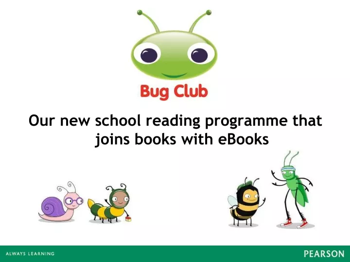 our new school reading programme that joins books