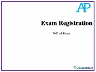 Exam Registration