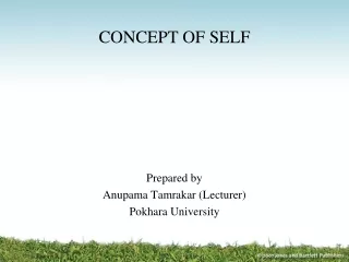 CONCEPT OF SELF