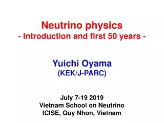 Neutrino physics - Introduction and first 50 years -